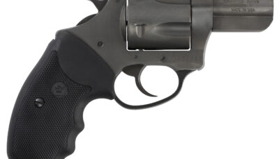 Charter Arms 64420 Bulldog  Large 44 S&W Spl 5 Shot, 2.50" Black Nitride Steel Barrel, Cylinder & Frame w/Black Finger Grooved Rubber Grip, Exposed Hammer