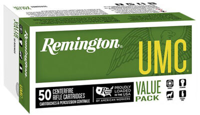 Remington Ammunition 23906 UMC Value Pack 223Rem 45gr Jacketed Hollow Point 50 Per Box/8 Case
