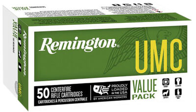 Remington Ammunition 23908 UMC Value Pack 223Rem 50gr Jacketed Hollow Point 50 Per Box/8 Case