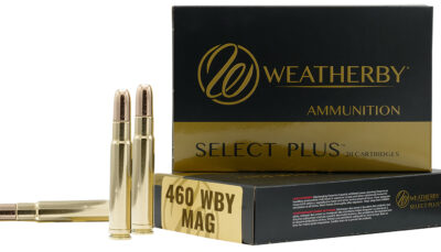 Weatherby B460450TSX Select Plus 460WthbyMag 450gr Barnes TSX Lead Free 20 Per Box/10 Case