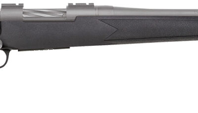 Mossberg 28007 Patriot  Full Size 308 Win 5+1 22" Stainless Cerakote Fluted Barrel, Stainless Cerakote Receiver Drilled & Tapped, Black Fixed Synthetic Stock, Right Hand