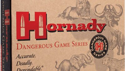 Hornady 8239 Dangerous Game  404Jeffery 400gr Dangerous Game Solid 20 Per Box/6 Case