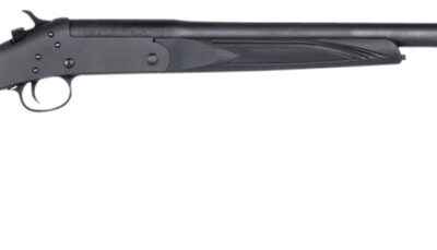 Stevens 19201 301  Full Size 410 Gauge Break Open 3" 1rd 26" Matte Black Single Shot Barrel, Matte Black Carbon Steel Receiver, Fixed Matte Black Synthetic Stock, Ambidextrous
