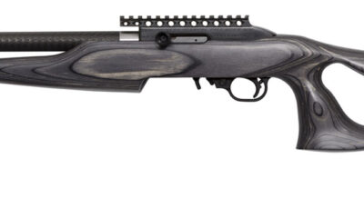 Magnum Research SSEBP22G Magnum Lite SwitchBolt Full Size 22 LR 10+1 17" Black Anodized Carbon Steel/Threaded Barrel, Black w/Integral Scope Base Receiver, Pepper Fixed Thumbhole Stock, Right Hand