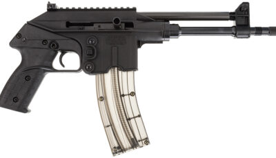 Kel-Tec PLR22BLK PLR22  22 LR 26+1 10.20" All Black Steel/Threaded Barrel & Polymer Frame w/Picatinny Rail & Polymer Grip