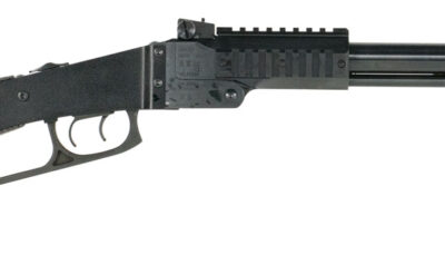 Chiappa Firearms 500188 M6  22 LR 12 Gauge 1+1 18.50" Blued Break Open Barrel, Blued Picatinny Rail Receiver, Fixed w/Storage Black Metal Stock, Right Hand