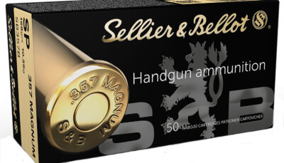 Sellier & Bellot SB357B Handgun  357Mag 158gr Soft Point 50 Per Box/20 Case