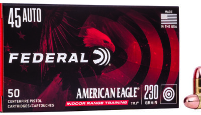 Federal AE45N1 American Eagle IRT  45ACP 230gr Total Metal Jacket 50 Per Box/20 Case