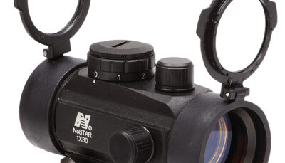 NcStar DBB130 30mm Red Dot Tube Reflex Optic  Black Anodized 1 x 30 mm Red Dot