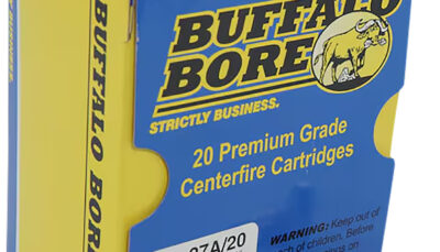 Buffalo Bore Ammunition 27A20 Personal Defense Strictly Business 380ACP +P 100gr Hard Cast Flat Nose 20 Per Box/12 Case