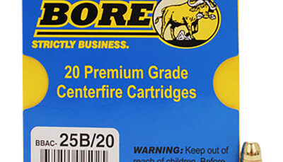 Buffalo Bore Ammunition 25B20 Heavy Strictly Business 357Sig 125gr Full Metal Jacket Flat Nose 20 Per Box/12 Case