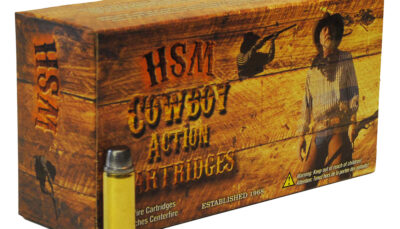 HSM 45C2N Cowboy Action  45 Colt 200 gr Round Nose Flat Point 50 Per Box/ 10 Case
