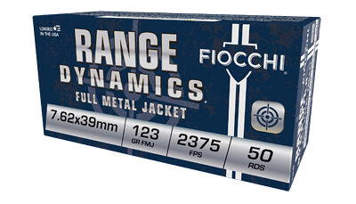 FIOCCHI 7.62X39 FMJ 123GR 50/500