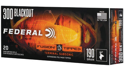 FUSION TIPPED 300BLK 190GR 20/200