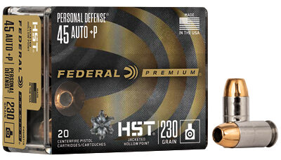 FED PRM HST 45ACP+P 230GR JHP 20/200