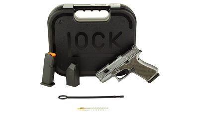 GLOCK 43X HOTH 9MM 10RD BW GREY