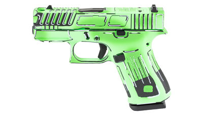 GLOCK 43X COMP 9MM 10RD ANIME GREEN