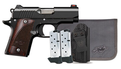 KIMBER MICRO9 9MM 7RD BLK/RSWD BNDL