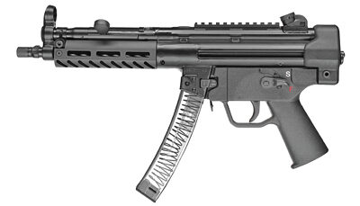PTR 9CT PSTL 9MM 8.86" THRDD 30RD BL