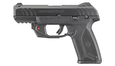 RUGER SEC-9 9MM 4" BLK 15RD 3DT LSR