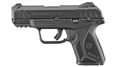 RUGER SEC-9 9MM 3.4" BLK 10RD