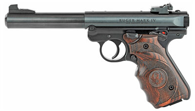 RUGER MRK IV TRGT 22LR 5.5" 10RD BLK