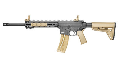 S&W M&P15-22 22LR 16" 25RD FDE THRD