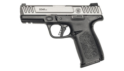 S&W SD40 2.0 40S&W 10RD BLK/SLV