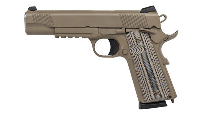 TISAS 1911 B45RDG 45ACP 5" 8RD FDE