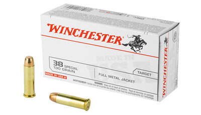 WIN USA 38SPL 130GR FMJ 50/500