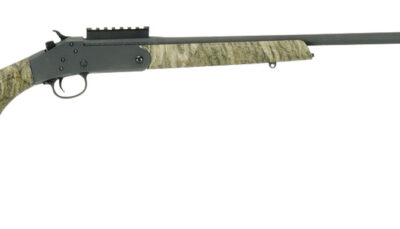 Stevens 19252 301 Turkey 410 Gauge 3" 1rd 26" Matte Black Barrel, Mossy Oak Bottomland Ambidextrous Includes Extra-Full Choke Tube