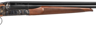 CZ-USA 06416 Sharp-Tail Target 12 Gauge 3" 2rd 30" Black Hard Chrome Side-by-Side Barrel, Color Case Hardened Metal Finish, Turkish Walnut Stock Includes 5 Extended Chokes
