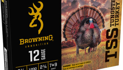Browning Ammo B193921240 TSS Tungsten Turkey 12Gauge 3.50" 2 1/4oz Tungsten 7/9Shot 5 Per Box/10 Case