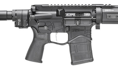 Springfield Armory STEQ975556BX Saint Edge 5.56x45mm NATO 7.50" 20+1 Black Hard Coat Anodized Gearhead Works Tailhook Mod2 Brace Stock