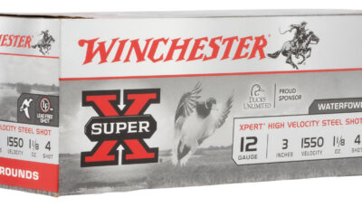 Winchester Ammo WEX1234VP Super X Xpert High Velocity 12Gauge 3" 1 1/8oz 4Shot 100 Per Box/2 Case *Value Pack