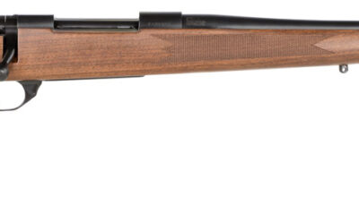 Howa HWH270T M1500 Standard Hunter 270 Win 5+1 22" Black Steel Threaded Barrel, Black Steel Receiver, Walnut Fixed Wood Stock