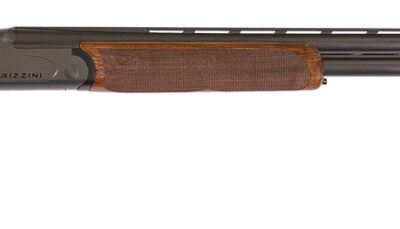Rizzini USA 260612 BR110 Sporter 12 Gauge 2rd 3" 32" Chrome Lined Vent Rib Steel Barrel & Frame, Matte Gray Cerakote, Turkish Walnut Stock, Includes 5 Nickel Coated Extended Choke Tubes & ABS Case
