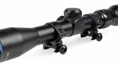 TruGlo TGTG8539XB Buckline  Black Anodized 3-9x32mm Duplex BDC Reticle