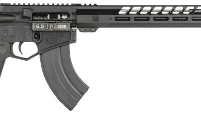 Diamondback DB1732N001 DB15 6.5 Grendel 18" 5+1,28+1 Black Adjustable Magpul CTR Stock Black Magpul MOE K2 Grip with Black Gold Lower 15" M-Lok