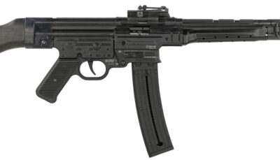 Mauser Rimfire 4440018 STG-44  Full Size 22 LR 25+1 16.50" Black Steel Barrel, Black Steel Receiver, Black Wood Fixed Stock
