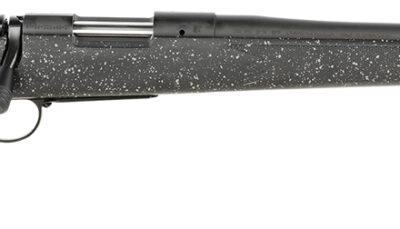Bergara Rifles B14S507C B-14 Ridge 7mm-08 Rem 4+1 22" Graphite Black Cerakote Barrel, Graphite Black Cerakote Steel Receiver, Gray Speckled Black Fixed American Style Stock, Right Hand