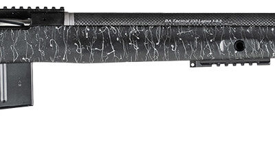Christensen Arms 8010400300 BA Tactical Long Range 338 Lapua Mag 3+1 27" Carbon Fiber Barrel, Black Nitride Finish, Black with Gray Webbing Stock