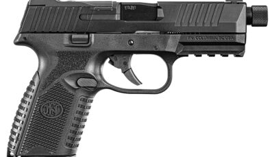 FN 66100837 509MT  9mm Luger 15+1/24+1, 4.50" Black Target Crown/Threaded Steel Barrel, Matte Black Optic Ready/Serrated Steel Slide, Matte Black Polymer Frame w/Picatinny Rail, Ambidextrous