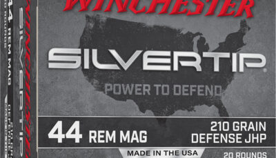 Winchester Ammo W44MST Silvertip  44RemMag 210gr Jacketed Hollow Point 20 Per Box/10 Case