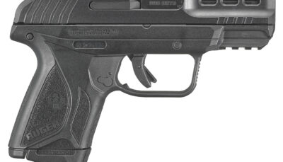 Ruger 3855 Security-380  380 ACP 10+1 3.42" Black Oxide Barrel, Black Serrated Steel Slide, Black Polymer Frame w/Accessory Rail, Black Polymer Grips