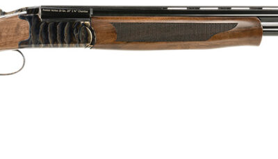 Pointer KAR2828HT Acrius Full Size 28 Gauge Break Open 2.75" 2rd 28" Black Over/Under Vent Rib Barrel, Color Case Hardened Steel Receiver, Fixed Turkish Walnut Stock, Ambidextrous