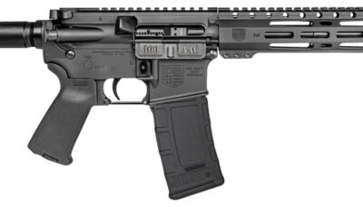 Diamondback DB1915B001 DB15  300 Blackout 28+1 10", Black, Carbon Lower, 9" M-LOK Handguard, Padded Buffer Tube, Magpul Grip