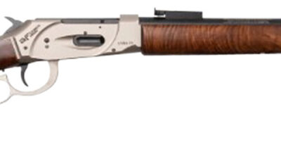 Gforce Arms GFLVRNKLS Saddlehorn  410 Gauge 2.5" 9+1 20" Nickel Barrel/Rec, Turkish Walnut Stock, Adj. Fiber Optic Sights