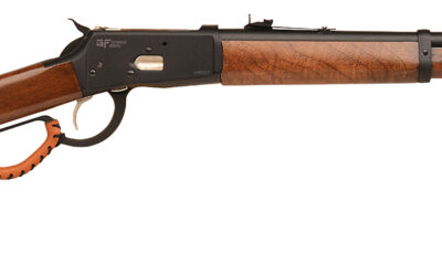 Gforce Arms GFLVR357 Saddlehorn  Full Size 357 Mag 10+1 20" Black Steel Barrel & Aluminum Receiver, Turkish Walnut Fixed Stock