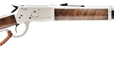 Gforce Arms GFLVR357SS Saddlehorn  Full Size 357 Mag 10+1 20" Stainless Steel Barrel & Aluminum Receiver, Turkish Walnut Fixed Stock